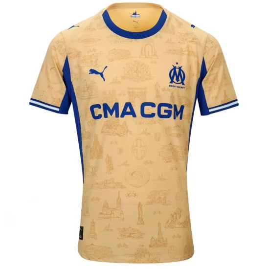 Camiseta Cuarta de Niño Olympique de Marsella 2025/26 Camiseta Cuarta de Niño Olympique de Marsella 2025/26