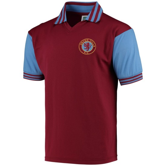 Camiseta Retro Aston Villa Local 1980 para Hombre