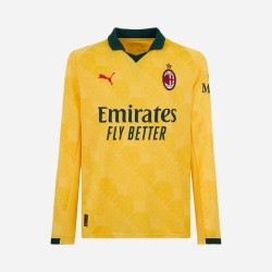 Camiseta de Manga Larga Tercera Milan 2025/26 Niño