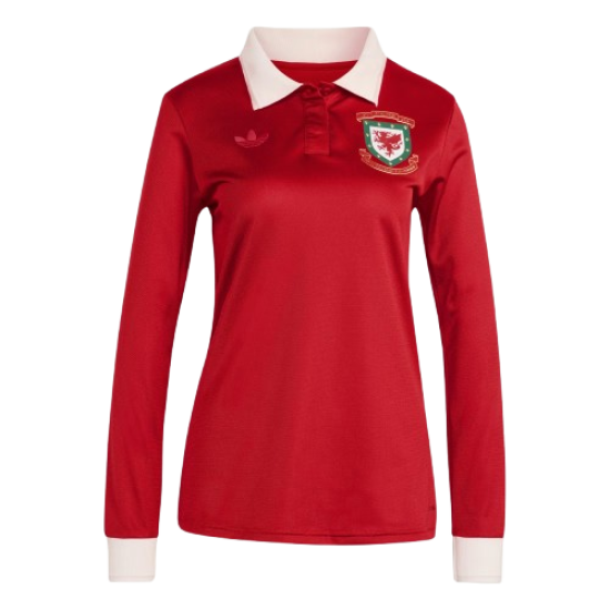 Mujer Gales 2025/26 Camiseta de Manga Larga 150.º Aniversario Mujer Gales 2025/26 Camiseta de Manga Larga 150.º Aniversario