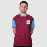 Camiseta Retro Local West Ham United 1966 #6 Hombre Camiseta Retro Local West Ham United 1966 #6 Hombre