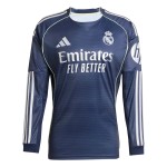 Camiseta de manga larga de visitante para hombre Real Madrid 2025/26 Camiseta de manga larga de visitante para hombre Real Madrid 2025/26
