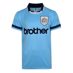 Camiseta Retro de Local Manchester City 1994 para Hombre