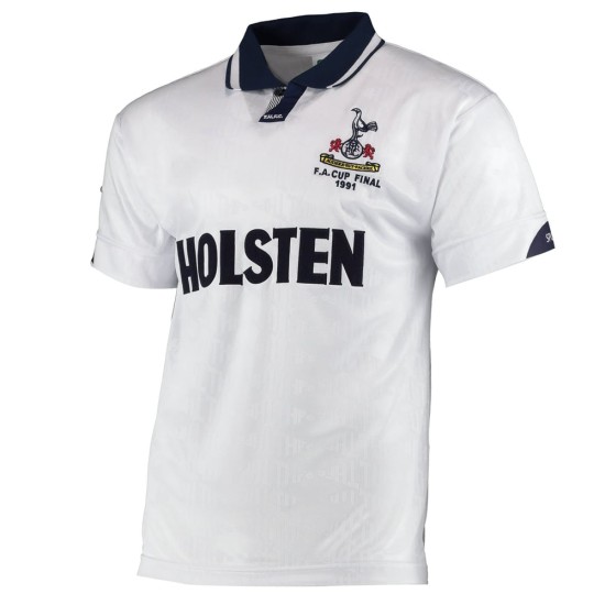 Camiseta retro final FA Cup hombre Tottenham Hotspur 1991