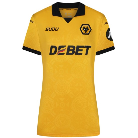 Camiseta Local 2025/26 Wolverhampton Wanderers Mujer Camiseta Local 2025/26 Wolverhampton Wanderers Mujer