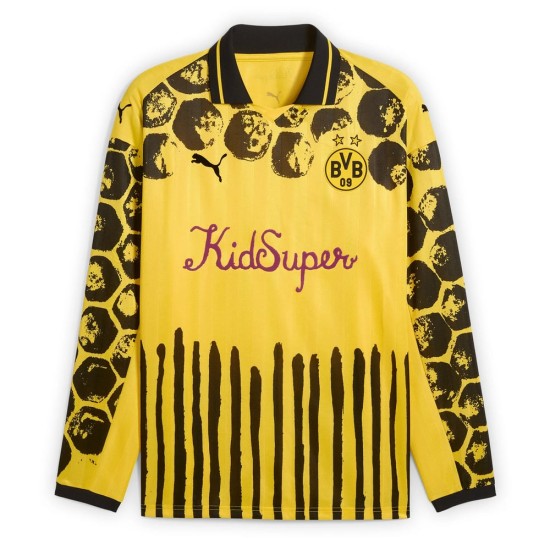 Camiseta manga larga mujer BVB Borussia Dortmund 2025/26 KidSuper Camiseta manga larga mujer BVB Borussia Dortmund 2025/26 KidSuper