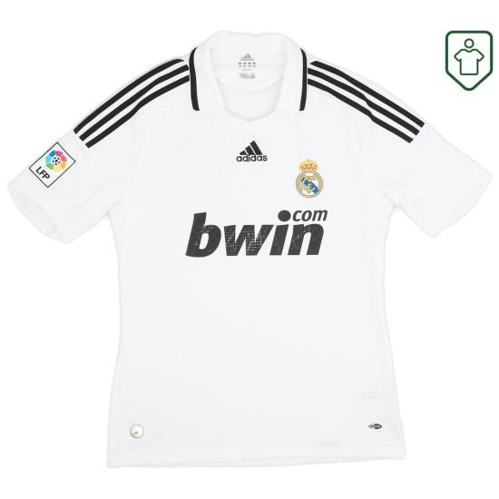 Hombre Camiseta retro local Real Madrid 2008/09 Hombre Camiseta retro local Real Madrid 2008/09