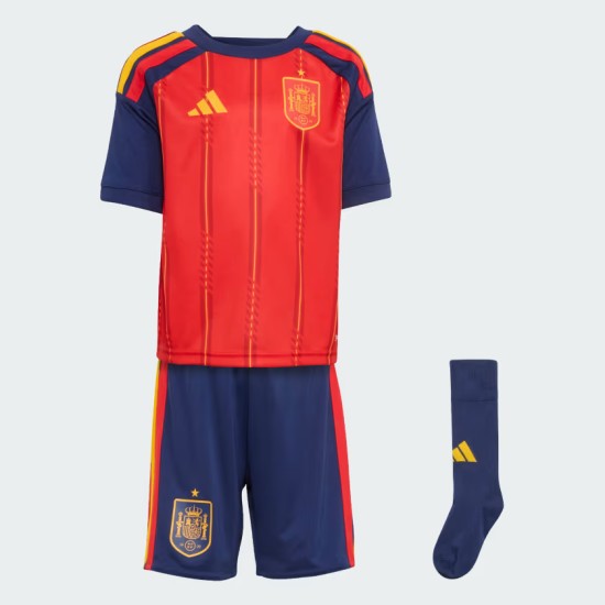 Conjunto local de la Copa del Mundo 2026 de España para niño