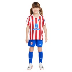 Equipación local para niño del Atlético de Madrid 2025/26