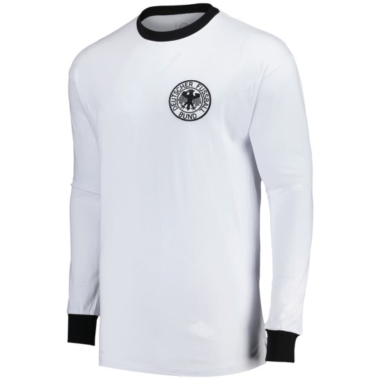 Camiseta Retro Copa Mundial de Manga Larga 1974 de Alemania para Hombre