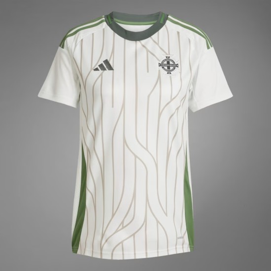 Camiseta Away del Equipo Femenino de Irlanda del Norte 2025 para Niño