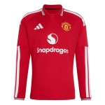 Camiseta Local Infantil de Manga Larga Manchester United 2026/27 Camiseta Local Infantil de Manga Larga Manchester United 2026/27