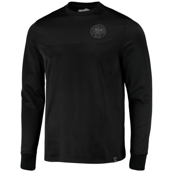 Camiseta Retro Manga Larga Niño Alemania 1974 Local Capitán