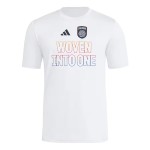 Camiseta Hombre San Diego FC 2025 Tercera Hook AEROREADY Blanca