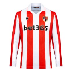 Camiseta local Stoke City 2026/27 manga larga para mujer