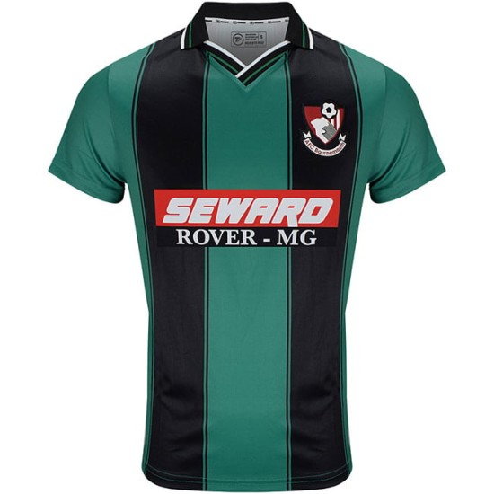 Mujeres AFC Bournemouth 1998/00 De visitante Retro Camiseta Mujeres AFC Bournemouth 1998/00 De visitante Retro Camiseta