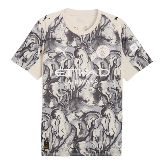 Camiseta Pre-Match Año del Caballo Manchester City 2026 para niño