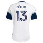 Camiseta Local Vancouver Whitecaps FC 2025 Hombre - Müller #13