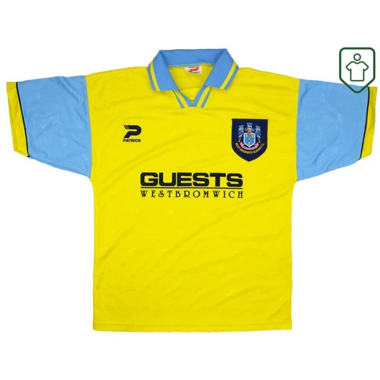 Camiseta retro West Bromwich Albion 1995/97 visitante para hombre