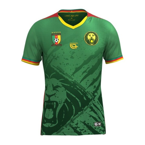 Camiseta de hogar para niño Camerún 2025 Camiseta de hogar para niño Camerún 2025