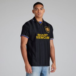 Camiseta retro visitante Manchester United 1993/95 de hombre