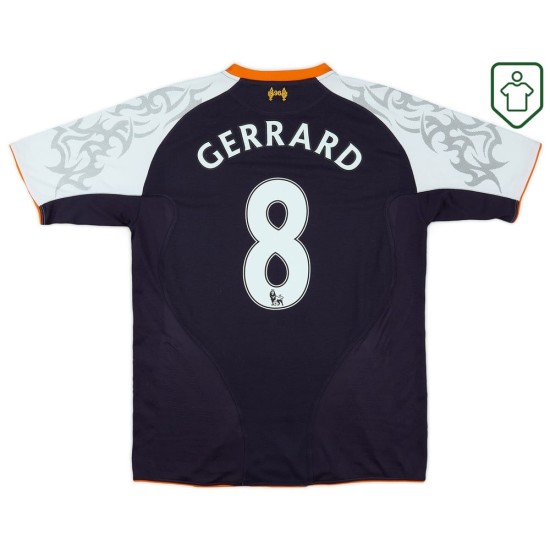Camiseta retro tercera hombre Liverpool 2012/13 Gerrard #8