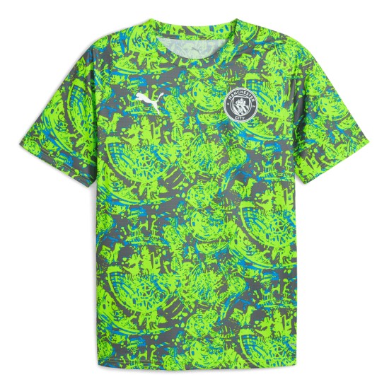 Hombre Manchester City 2025/26 Tercera Camiseta de Previa - Verde