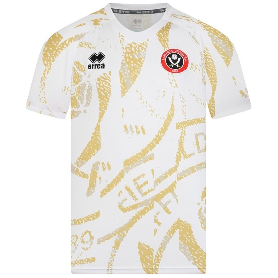 Camiseta de calentamiento tercera de mujer Sheffield United 2025/26 - Blanco