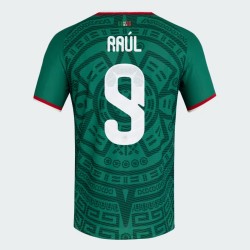 Camiseta Oficial Local México 2026 Hombre RAÚL #9