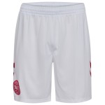 Pantalones Cortos Mundial 2026 Local Dinamarca - Blanco Hombre