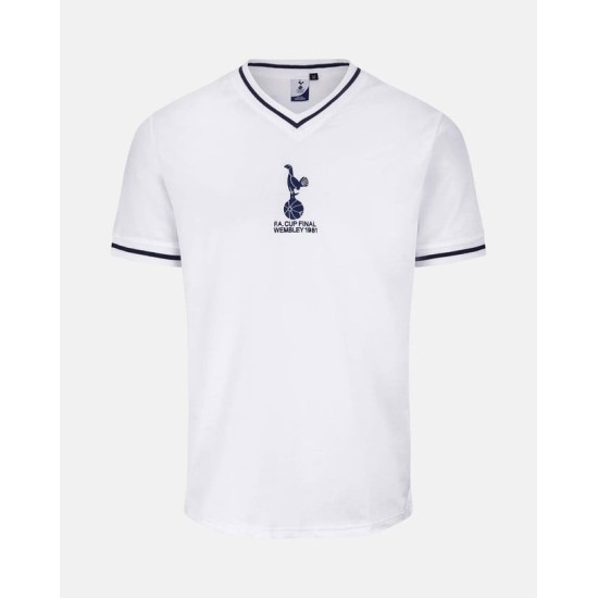 Camiseta Retro Final FA Cup Local Mujer Tottenham Hotspur 1981 #6