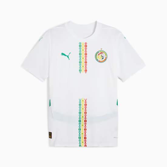Camiseta de hogar para niño Senegal 2025