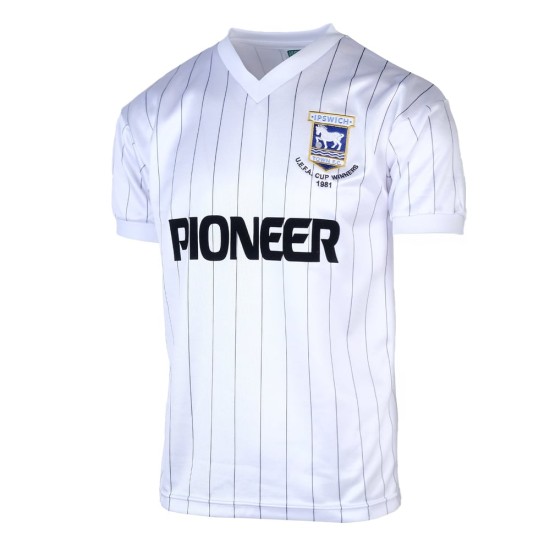 Mujeres Ipswich Town 1981/82 De visitante Retro Camiseta