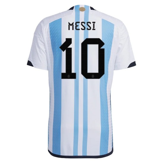 Lionel Messi #10 Argentina Camiseta de Local Mundial 2022