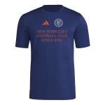 Camiseta Tercera Hook AEROREADY 2025 del New York City FC para Mujer - Azul Marino