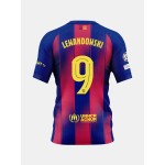 Camiseta Local UCL del FC Barcelona 2025/26 para Niño - LEWANDOWSKI #9