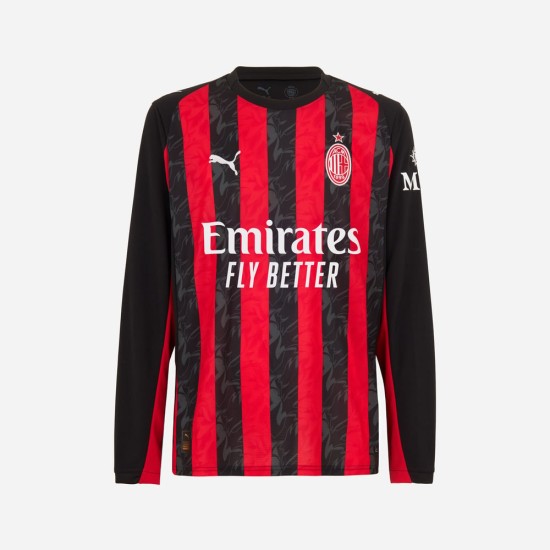 Mujer Milan Camiseta de Manga Larga Local 2025/26