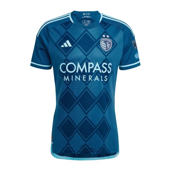 Camiseta infantil Sporting Kansas City 2025 visitante