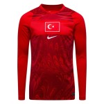 Camiseta Manga Larga Mundial 2026 Local Turquía Mujer