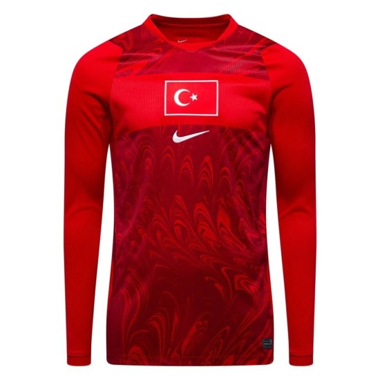 Camiseta Manga Larga Mundial 2026 Local Turquía Mujer