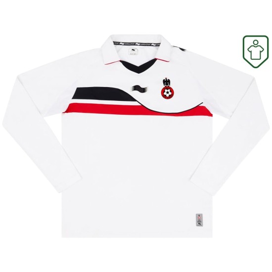 Hombre Camiseta retro visitante manga larga OGC Nice 2011/12