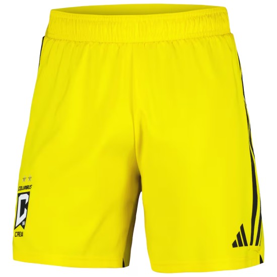 Pantalones Cortos Locales 2025 del Columbus Crew para Hombre - Dorados