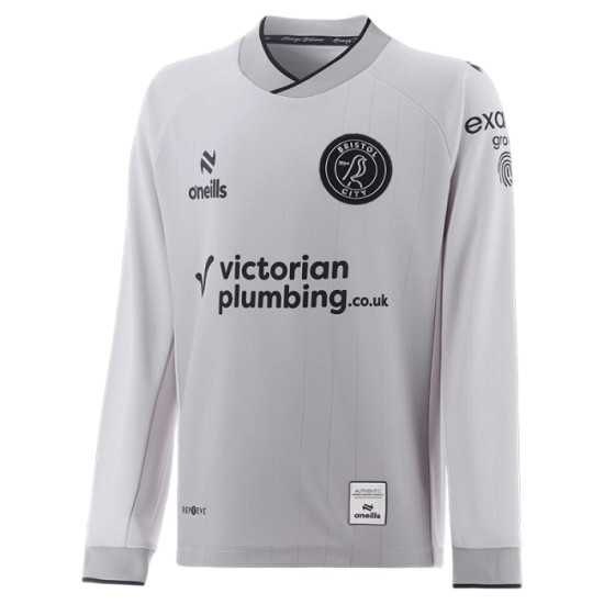 Camiseta de Manga Larga de Visitante Bristol City 2026/27 para Niño