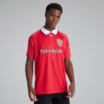 Camiseta retro final Champions League Manchester United 1999 de hombre