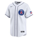 Camiseta Mujer PSG x MLB 2025/26 Edición Limitada - Blanca