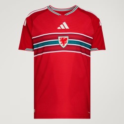 Camiseta local auténtica de la Copa del Mundo 2026 de Gales para hombre