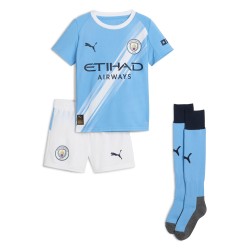 Kit Local Manchester City 2025/26 Niño