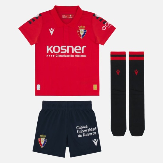 Kit local niño CA Osasuna 2025/26