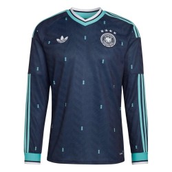 Camiseta Mundial 2026 Visitante Manga Larga Alemania Niño