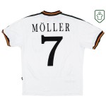 Camiseta retro local Alemania 1996/98 para hombre Möller #7